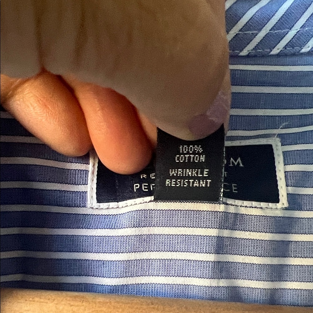 Club Room Performance Striped Shirt - Picture 5 of 5
